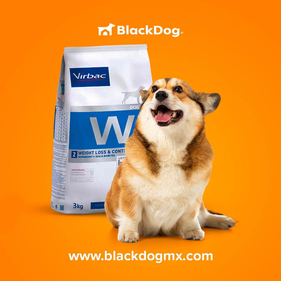 Virbac Perdida y Control de Peso / Dog Weight Loss & Control Black