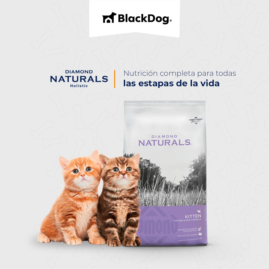 Diamond Naturals Kitten Gato Cachorro Black Dog Shop