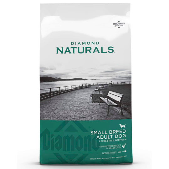 Diamond Naturals Small Breed Adult Dog Lamb and Rice / Adulto Raza Pequeña Cordero y Arroz