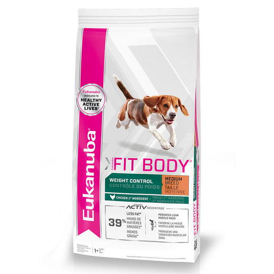 Eukanuba Control de Peso Raza Mediana / Fit Body Medium Breed