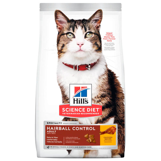 Hills Science Diet Adult Hairball Control Felino