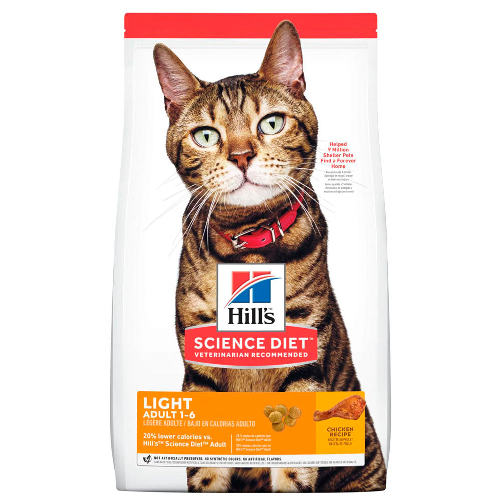 Hills Science Diet Gato Adulto Bajo en Calorias / Adult Light Feline