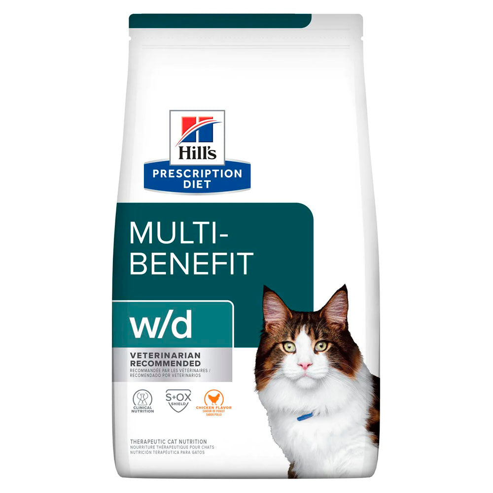 Hills Prescription Diet w/d Multibenefit Feline / Control de Peso y Diabetes