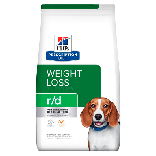 Hills Prescription Diet r/d Weight Loss / Disminución de Peso Perro