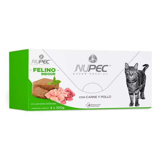 Nupec Alimento Húmedo Felino Indoor