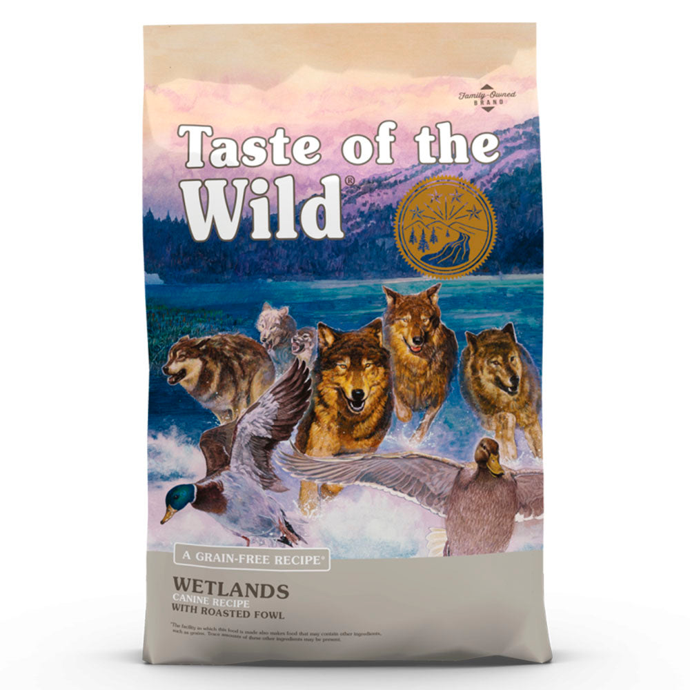 Taste Of The Wild Adulto Pato Wetlands Canine Black Dog Shop